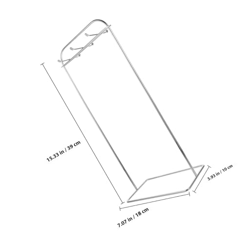 Kit d'ustensiles cuisine antiadhésif 7 pièces inox avec support de rangement plan de travail - 2