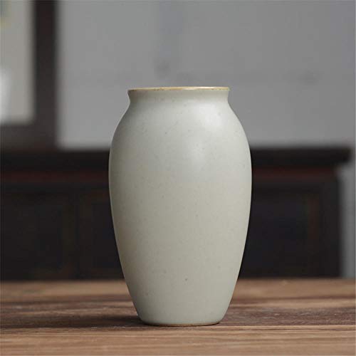 Root of all evil Creativo Gres Cerámico Pequeño Florero Imitación Madera Piedra...