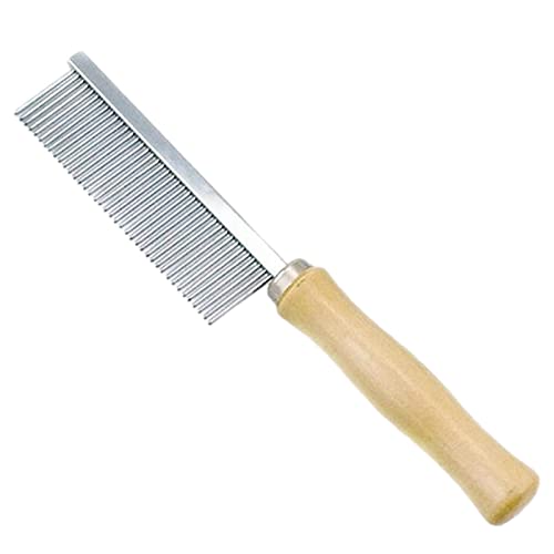 pulgas para cães,Escova Aço Metal Dentes | cabelo cachorro gato com dentes duráveis pente para anima
