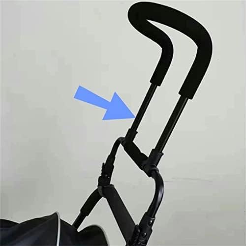 Poignée d'extension universelle pour poussette, accoudoir réglable pour un confort et un contrôle améliorés, idéal pour un usage domestique