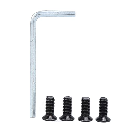 VBESTLIFE E-Scooter Hex Wrench Tool Kit, 4Pcs E-Scooter Handlebar Front Fork Tube Screws with Hex Wrench Tool for Electric Scooter