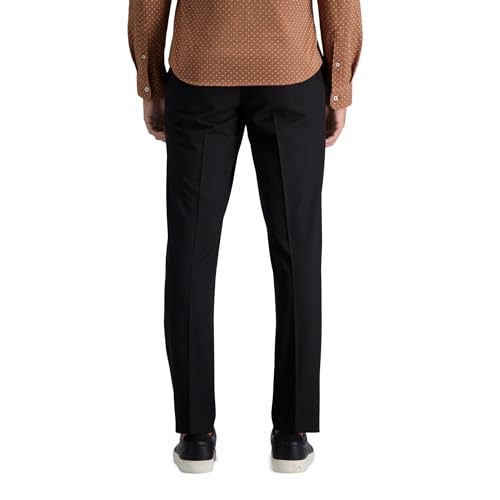 J.M. Haggar Men's 4 Way Stretch Slim Fit Flat Front Dress Pant3