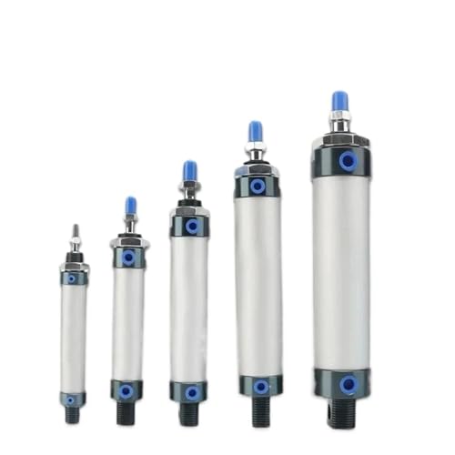 Mini-vérin pneumatique MAL 32mm avec course de 125mm pour systèmes automatisés compacts