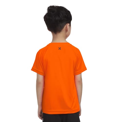 Image of Hurley Boys' Icon UPF 50+ Rash Guard Swim