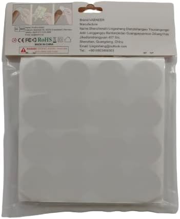 VABNEER 48 sztuk łyżwy filcowe, 40 mm, beżowe, samoprzylepne, ochraniacz na podłogę, flamastry, grubość 5 mm, łyżwy do mebli do nóg mebli (okrągłe, 40 mm)