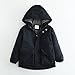 Boys Jacket Long Sleeve Zipper Fleece Lined Hooded Jackets Warm Casual Outdoor Kids Winter Fashion Snow Ski Coats Size 8