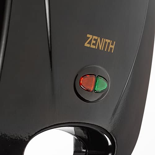 Zenith Zenith Electric Indoor Panini Grill Maker With Zera Copper Non-Stick Grilling Plates, Countertop Bread Toaster Easy Storage 77062 0 #TOP5