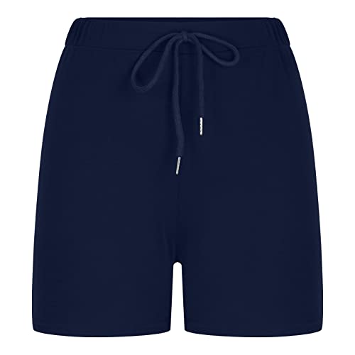 Gbsell Cargo Pants For Women Stretch Y2K Joggers Casual High Waisted Yoga Leggings With Pockets And Drawstring B-Navy #TOP2