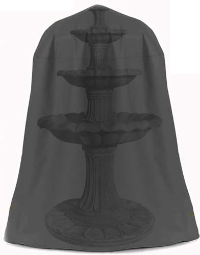 RDAHSUEHH Wasserdichte Brunnenabdeckung mit Kordelzug