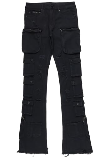 Men's Konrad Cargo Stacked Flare Jean2