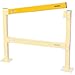 Global Industrial Steel Lift-Out Guard Rail, Light Duty, 7'L, Yellow