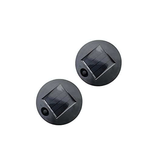 HolAngela 2 Solarleuchten Ersatz Top mit LED Leuchtmitteln Solarpanel...