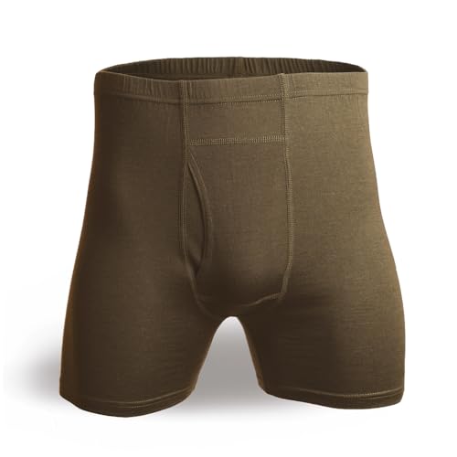 SHEEP RUN Men's Merino Wool Boxer Briefs Hiking Running Workout