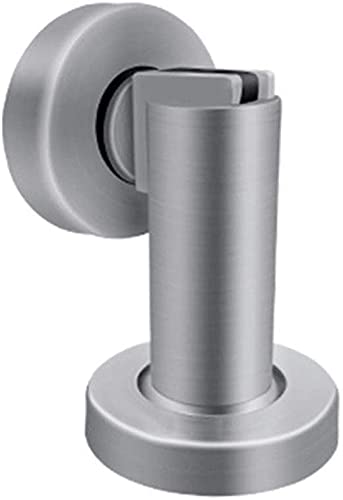Door Stopper, Magnetic Stainless Steel Holders Floor Noiseless Anti-Collision Doorstop Metal Buffer Stable and Firm