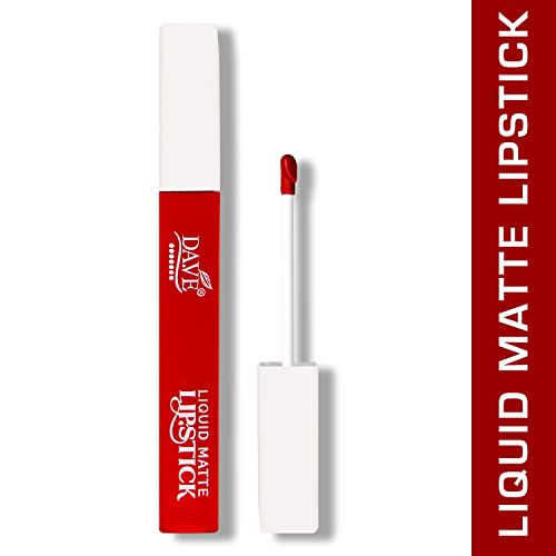 Image of DA.VE Liquid Matte Lipstick Non- Sticky & Non-Drying | Smudge Proof Long Lasting Waterproof Lipsticks - 5 ML (Set of 12)