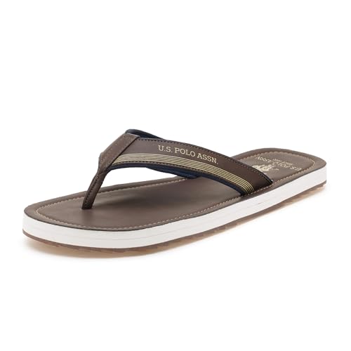 Image of U.S. POLO ASSN. USPA| OVI BLACK| Stylish slider Slippers for Man
