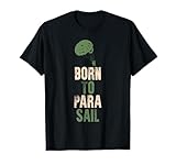 parasailing sardegna Design perfetto per un istruttore di parasailer o parapendio che ama questa attività ricreativa di kiting. Sarebbe un ottimo regalo di compleanno o di Natale per un amico o un familiare, che ama essere rimorchiato dietro un veicolo con un'ala parasail.