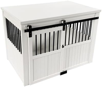 New Age Pet® ECOFLEX® Homestead Sliding Barn Door Furniture Style...