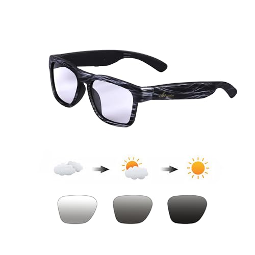 Image of OhO sunshine AI Smart Glasses for Men & Women, Bluetooth Smart Sunglasses with Open Ear Audio & ChatGPT Real-Time Translation (165 Languages), Smart AI Glasses with 10H for Meeting Travel Daily Wear