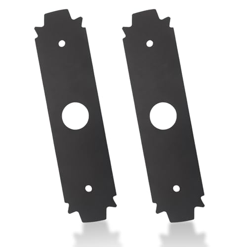 KitchenKipper 2-Pack AC04215 8 Edger Blade (1 Center Hole) Compatible with Ryobi 818-928 Expand-It Edger Attachment Fits Models UT50500 UT15518 RY15518 Heavy Duty Edger
