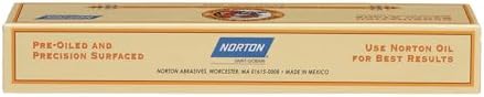 Norton Knife Sharpener Combination Grit Oil Stone - Sharpening Stone with Fine/Coarse Combination, great for home tools, kitchen knives, hunting knives and many more