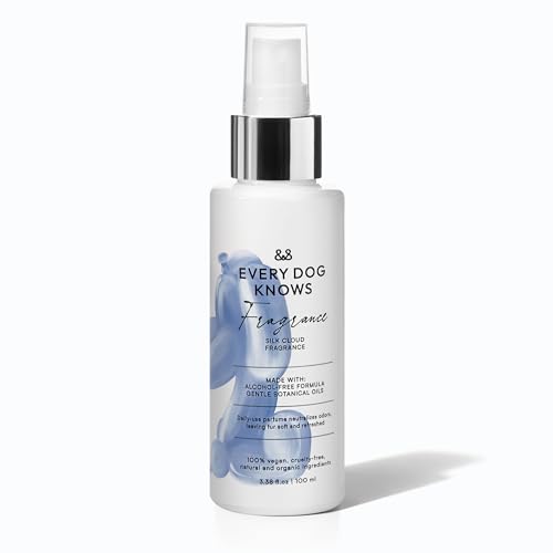 Parfum pour chiens et chats spray neutralisant odeurs pelage spray sans alcool