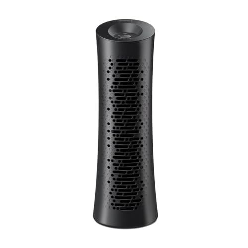 Honeywell HPA030 HEPA Tower Air Purifier, Airborne Allergen Reducer for Medium/Large Rooms (200 sq ft), Black - Wildfire/Smoke, Pollen, Pet Dander, and Dust Air Purifier