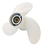 COPKINGO Boat Propeller 8 1/2x8 1/2 -N for Yamaha 6hp 8hp 9.9hp F6 F8 F9.9/ Outboard Propeller for Yamaha 2/4-stroke Engine 6G1-45941-00-EL 8.5x8.5