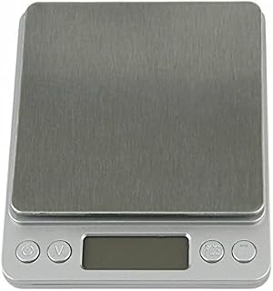 ebuyerfix Digital Pocket Scales 500g/ 0.01g High-Precision Kitchen Food Scales, Stainless Steel Jewelry Scales with Mini Kitchen Scale with Back-Lit LCD Display, Tare, and PCS Features