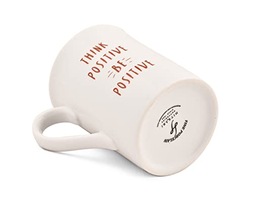 Image of Hitkari Potteries Coffee Mugs Set of 2 | 350ml Coffee Cups & Mug for Women | Home & Kitchen Porcelain Coffee Mugs for Morning & Evening | Food Grand Tea Cups for Gift Birthday