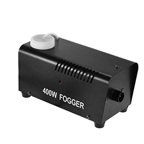 Máquina de humo Halloween Mini 400W Máquina de humo portátil para escenario 3000 Cuft/min para bodas y equipo de producción de música miniatura 4