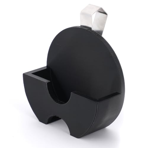 Porta-Latas de Tabaco para Zyn, Estojo de Plástico Latas Tabaco Ótimo Presente Ideal Usuários Estojos Clipe Acesso Rápido para Quebra-Sol Carro e Cinto Uso Diário (Preto)