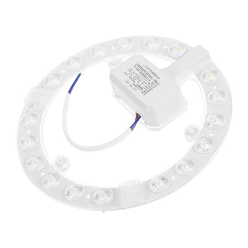 NUOBESTY Module De Plafonnier Led Rond Remplacement De Puce Led Magnétique Salon La Cuisine Compatible Ac220v Kit Éclairage Intérieur Solide
