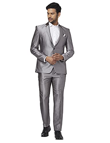 Image of Park Avenue Medium Grey Suits (Size: 42)-PMDP03651-G3