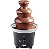 Opal Large Size Stainless Steel Chocolate Fountain 500ml Fondue Set Electric 3-Tier Machine with Hot Melting Pot Base OCF17 (OCF17)