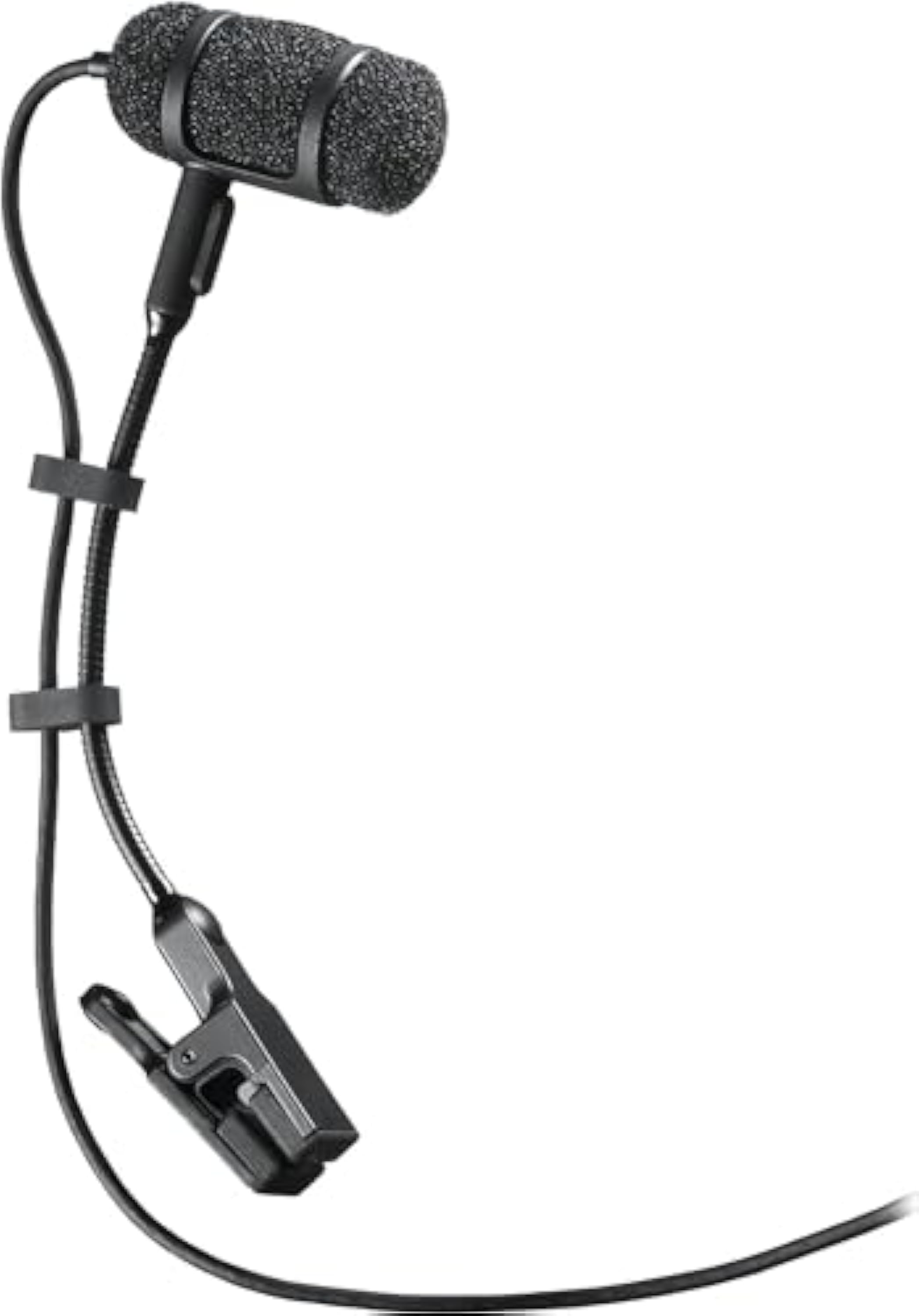 Audio-Technica PRO35 Micrófono de Condensador Cardioide con Clip para Instrumento Negro