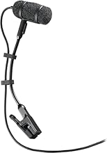 Ideal microphone for sax toms brass and percussion UniMount clip permits accurate positioning, provides shock resistance and protects element Cardioid polar pattern reduces pickup of sounds from the sides and rear, improving isolation of desired soun...
