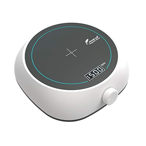 JOANLAB Digital Mini Stir Plate Magnetic Lab Stirrer with Stir Bar,Magnetic Mixer 3000ml |Adjustbable Speed 200-2000RPM