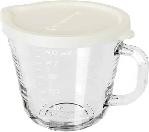 ϔMKXvʃJbv 500ml /2 Wt ۑ ϔMW[Jbv ڐt p{E dqWEI[uEⓀɁEH@Ή X[vJbv KXۑe (zCg) [sAi]