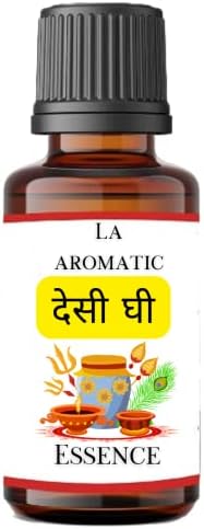 La Aromatic Desi Ghee flavour Essence For Making Cookies Desi Sweets Barfi And ladoos-30ml