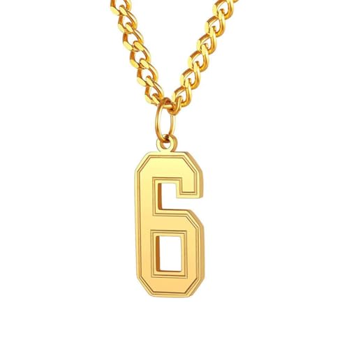 [OAKKY] �i���o�[�l�b�N���X�p �����Y�����ă��f�B�[�X �V���o�[�E�u���b�N�E�S�[���h���b�L 0-9 �f�W�^�� 5 �y���_���g�`���[���`�F�[�� �X�e�����X�| �p�[�\�i���C�Y���ꂽ�V���v���ő@�ׂȃX�e�[�g�����g�W���G���[ �S�[���h�i���o�[ 6