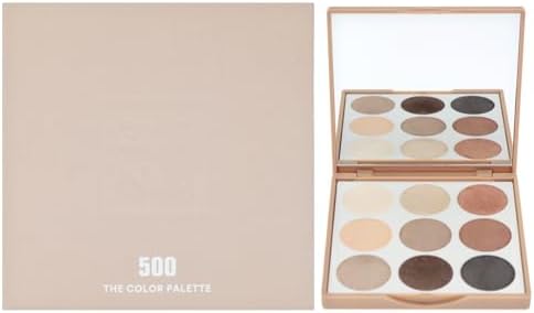 3INA MAKEUP - The Color Palette 500 - Paleta de Sombra de Ojos con Colores de Larga Duración - Sombras de Ojos Multicolor con Acabado Mate Satinado & Brillante - Vegan - Cruelty Free