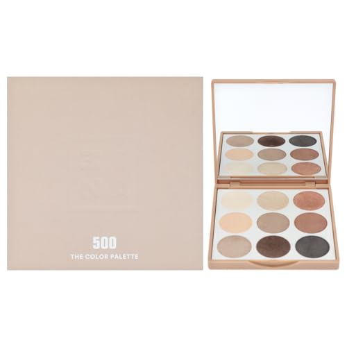 3INA MAKEUP - The Color Palette 500 - Paleta de Sombra de Ojos con Colores de Larga Duración - Sombras de Ojos Multicolor con Acabado Mate Satinado & Brillante - Vegan - Cruelty Free