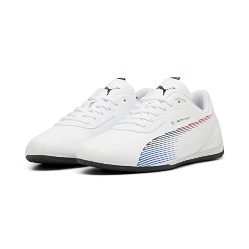 PUMA Neo Cat 2.0 BMW M Motorsport Chaussures Confortables de Conduite Blanche 43