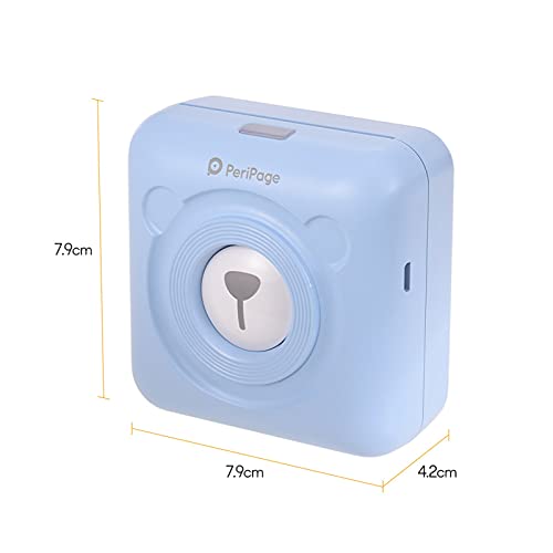 Tempaky PeriPage Mini Pocket Wireless BT Impressora Térmica Imagem Etiqueta Fotográfica Memo Recibo