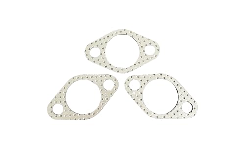 Image of 3pcs Suitable for K-hler Engines LTX-1045, LTX-1042, LTX-1040, 20 041 12 - S Exhaust Gasket