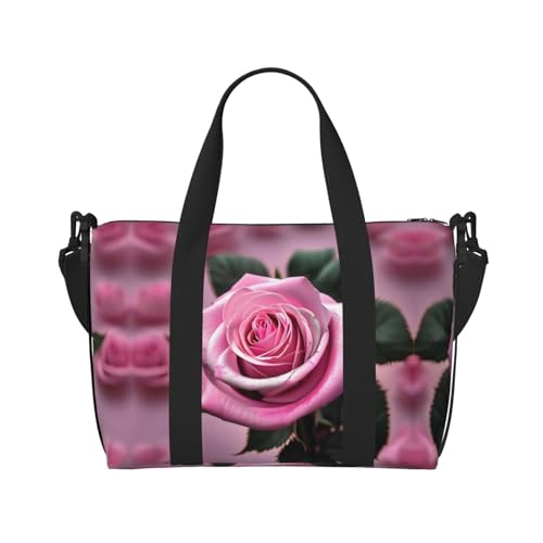 Sac de voyage pour la nuit noir et rose : fini le manque de place en voyage