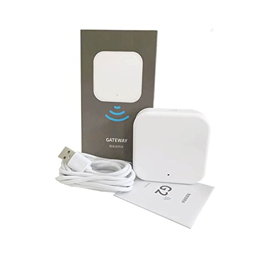 Image of Okos Smart TTlock Gateway | G2 Hub Bluetooth to Wi-Fi Bridge | Bluetooth to WiFi Bridge for Smart Locks | TT G2 Lock Gateway | Smart Bluetooth & Wi-Fi Gateway for Remote Door Lock Access.