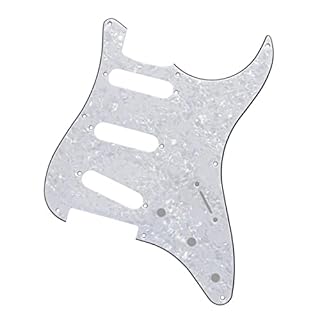 Pickguard chargé pré-pressé, pickguard de guitare Strat à 11 trous compatible avec Fender USA/Mexican Made Stratocaster… - Les Beatles, Paul McCartney, John Lennon, RIngo Starr, George Harrison Pickguard chargé pré-pressé, pickguard de guitare Strat à 11 trous compatible avec Fender USA/Mexican Made Stratocaster… – Image 4