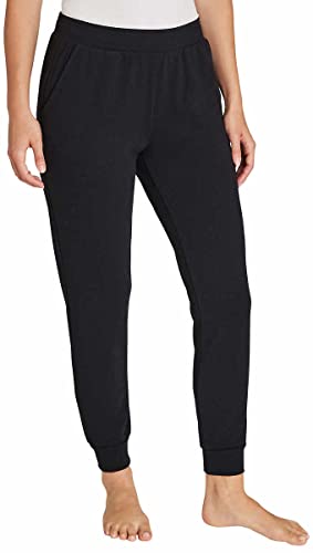 Eddie Bauer Womens 2 Pack Fleece Lounge Joggers (Large, Black/Heather Olive) #TOP1